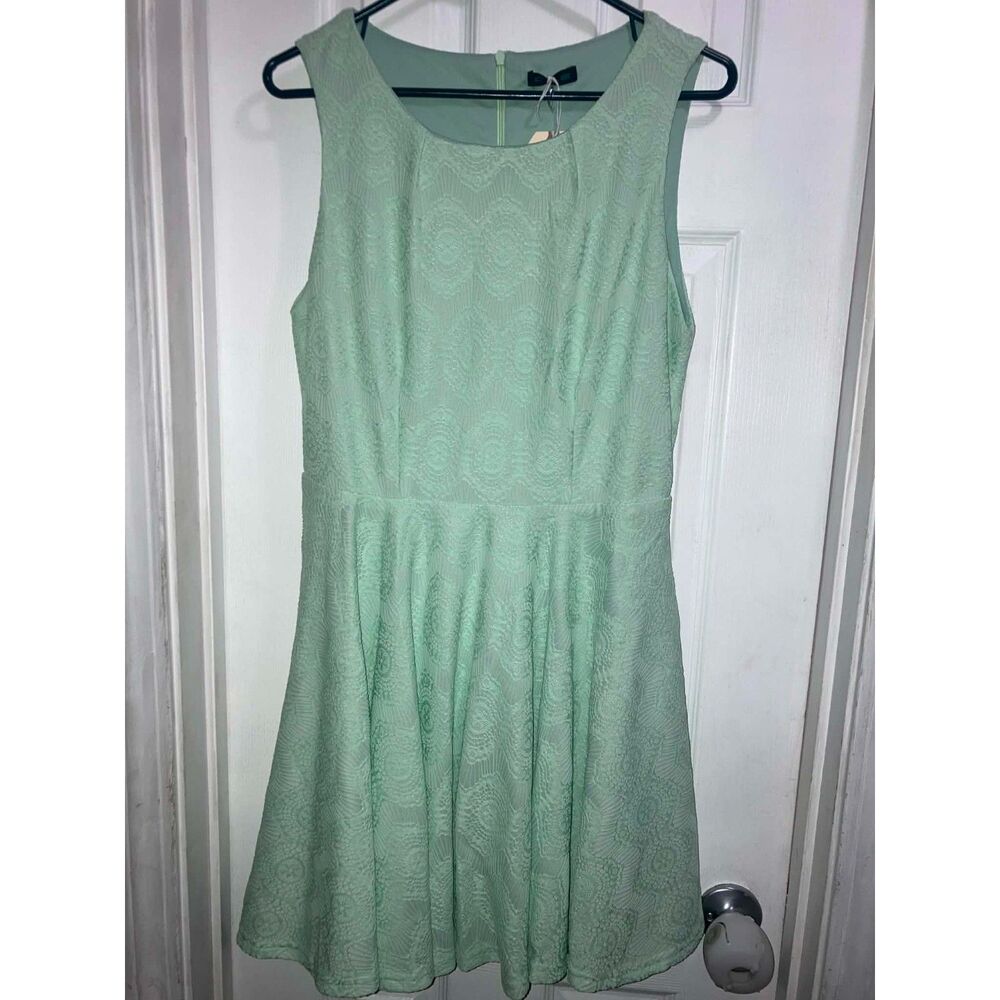 CALS Teal Lace Dress Large
